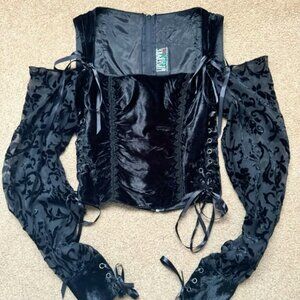 MAJOR ISO - lip service ye ol’ requiem wench bodice top 2002